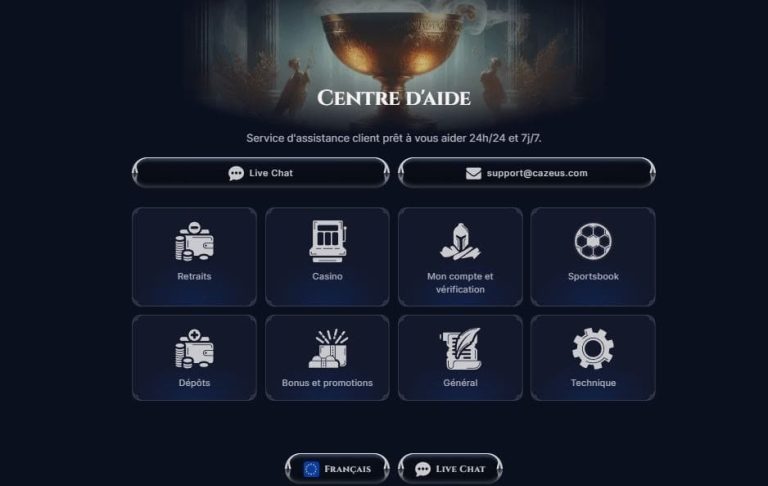 Cazeus casino | 500€ Bonus et 200 tours gratuits